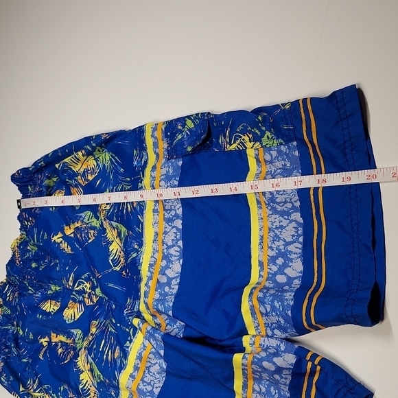 Boys Shark Nation Swim Trunks Size L 14/16 - Picture 11 of 11